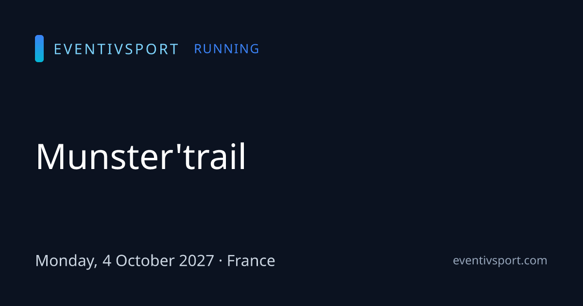 Munster'trail